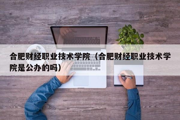 合肥财经职业技术学院（合肥财经职业技术学院是公办的吗）